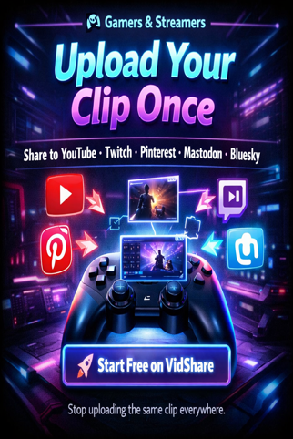 Share your videos on VidShare